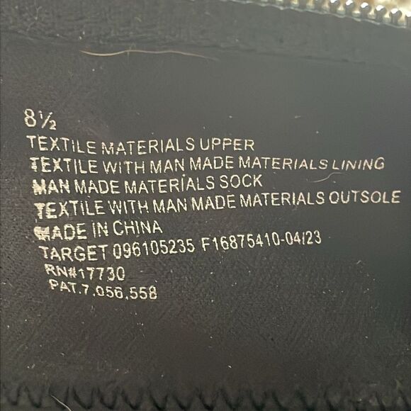 A new day High Heel Black Faux Suede Ankle Boots Size 8.5 - Picture 12 of 12